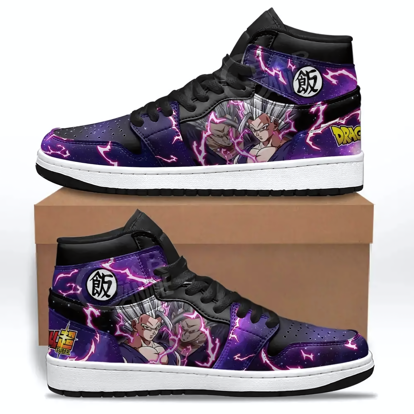 Dragon Ball Beast Gohan Air Jordan 1 High Sneakers