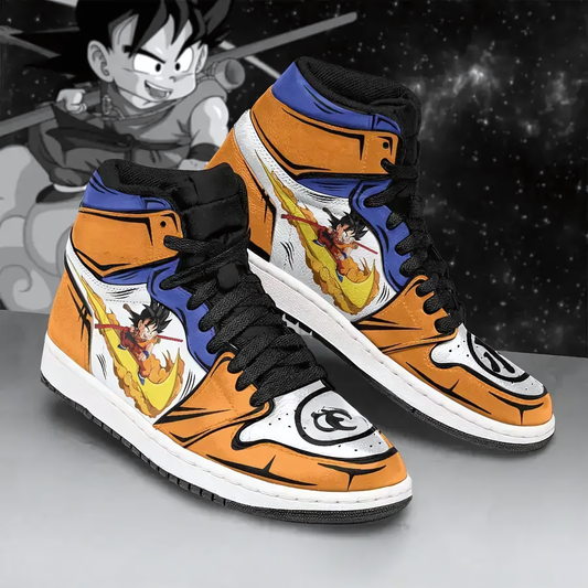 Dragon Ball Kid Goku Air Jordan 1 High Sneakers