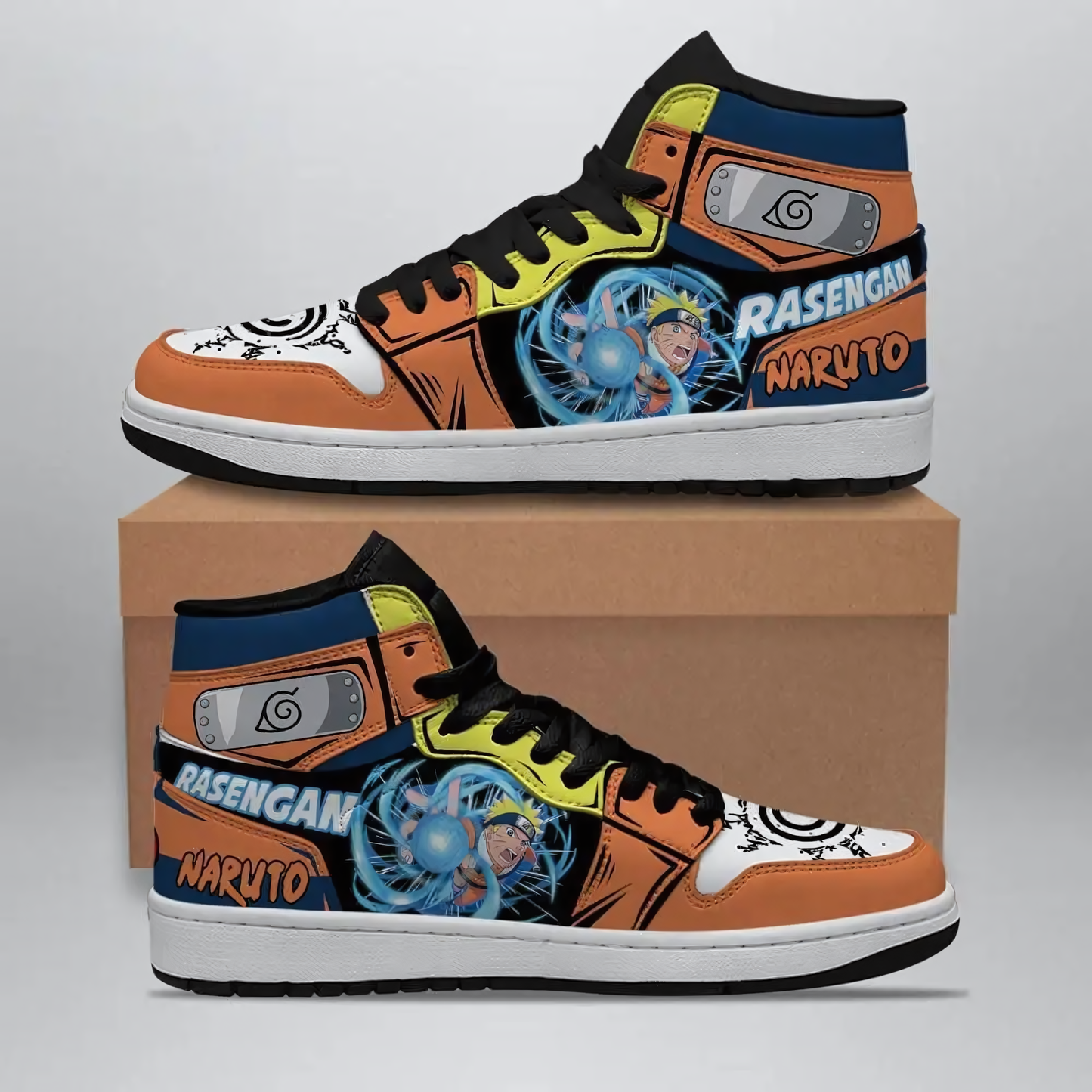 Nauto Rasengan Air Jordan 1 High Sneakers