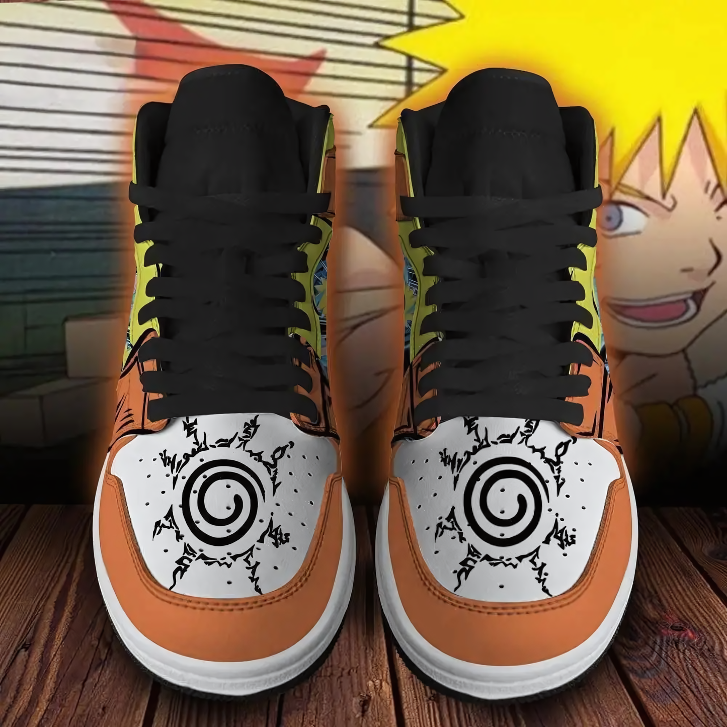 Nauto Rasengan Air Jordan 1 High Sneakers