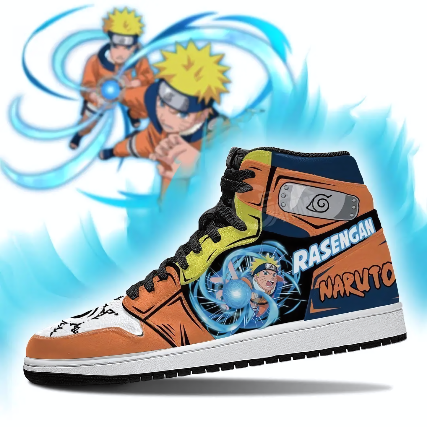 Nauto Rasengan Air Jordan 1 High Sneakers