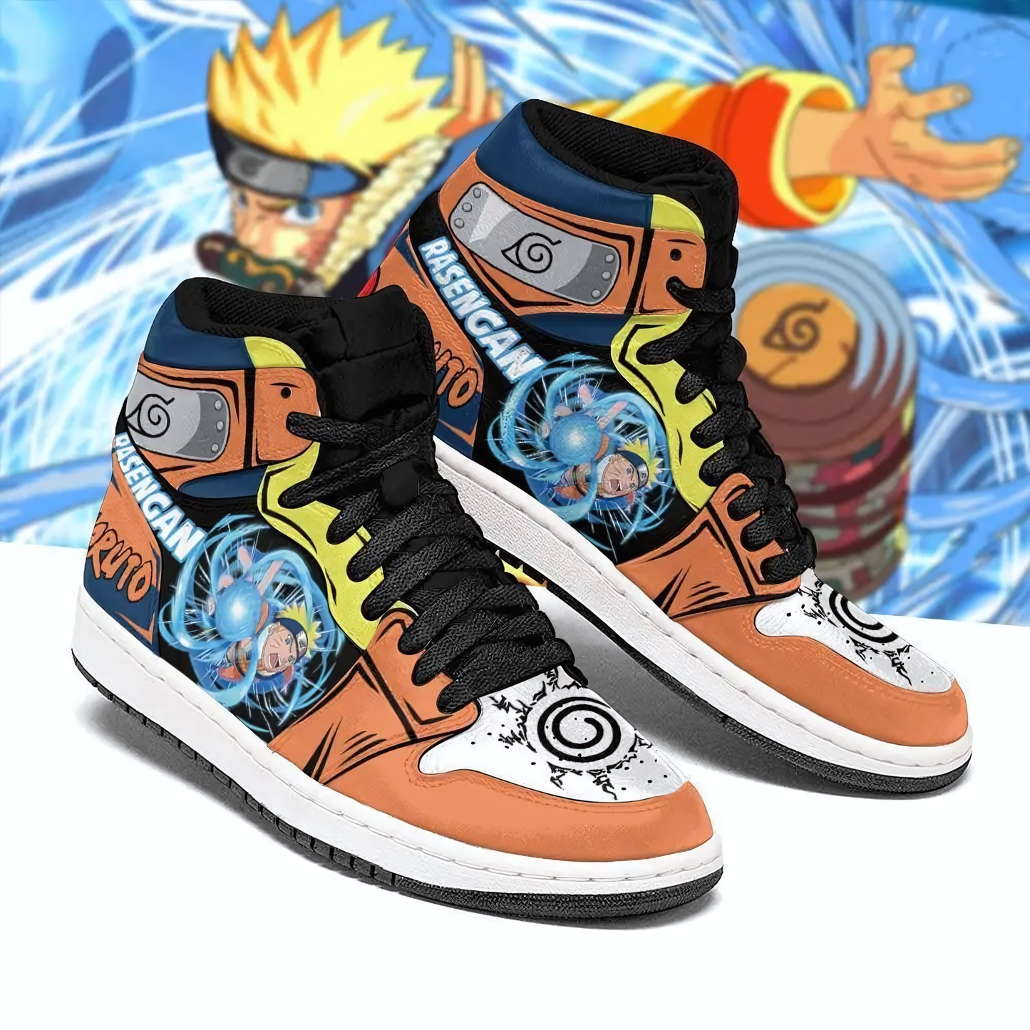 Nauto Rasengan Air Jordan 1 High Sneakers