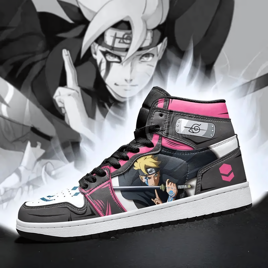 Boruto Uzumaki Air Jodan 1 High Sneakers