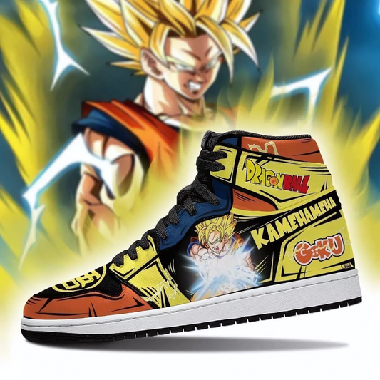 Dragon Ball Goku SS Air Jordan 1 High Sneakers