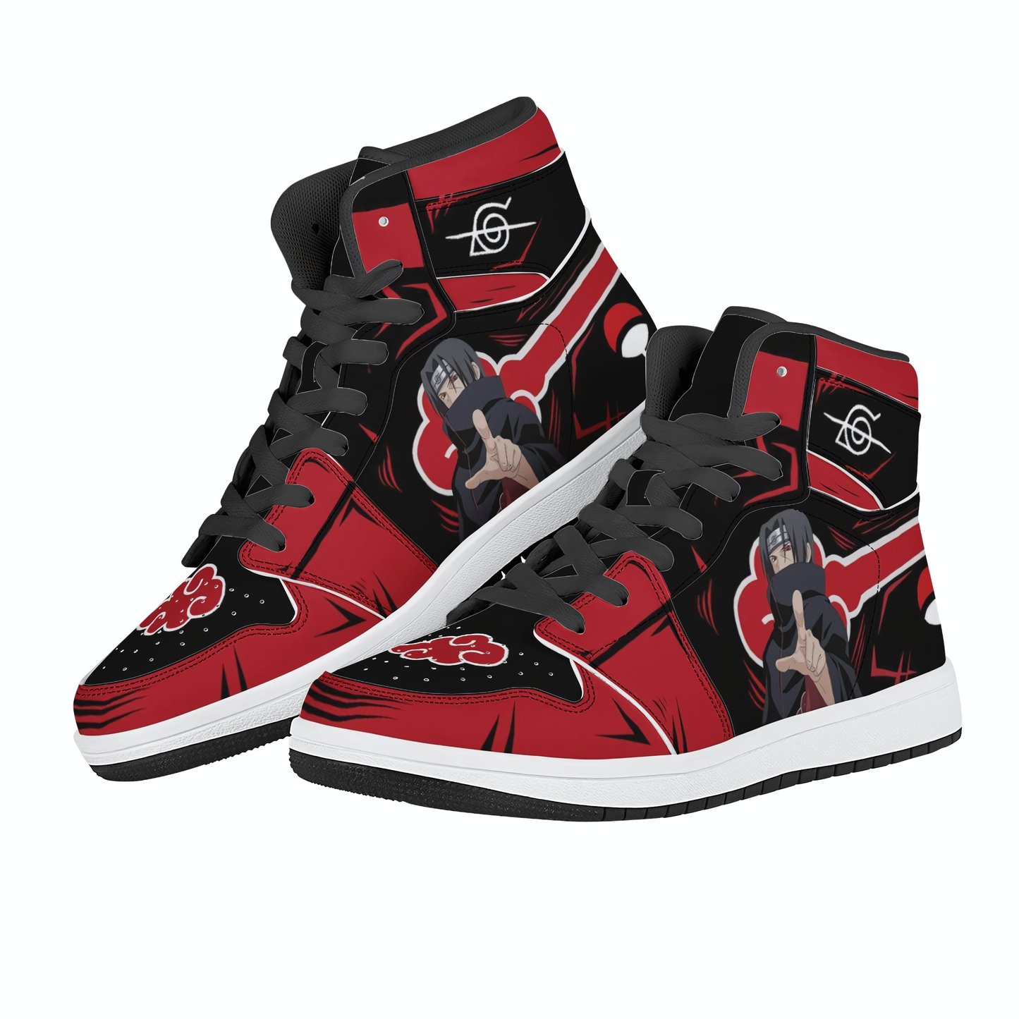 Naruto Shippuden Itachi Uchiha Air Jordan 1 High Sneakers