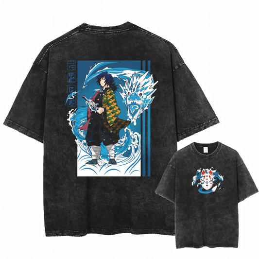 Demon Slayer Giyu Tomioka Vintage T-Shirt