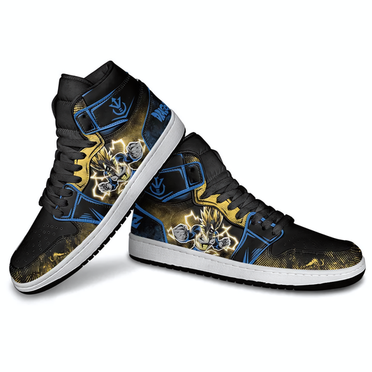 Dragon Ball Vegeta SS2 Air Jordan 1 High Sneakers