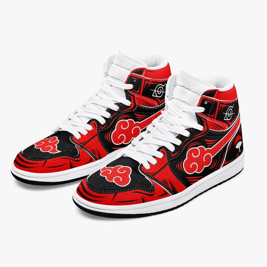 Naruto Shippuden Akatsuki Air Jordan 1 High Sneakers