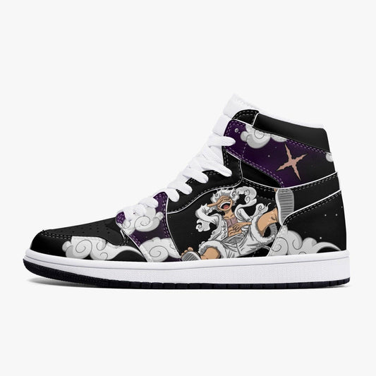 One Piece Luffy Gear 5 Air Jordan 1 High Sneakers