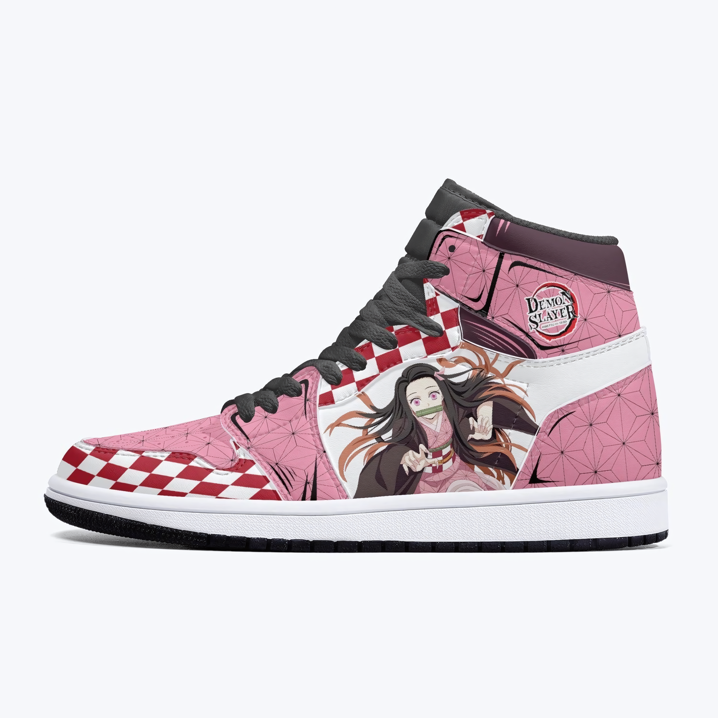 Demon Slayer Nezuko Air Jordan 1 High Sneakers