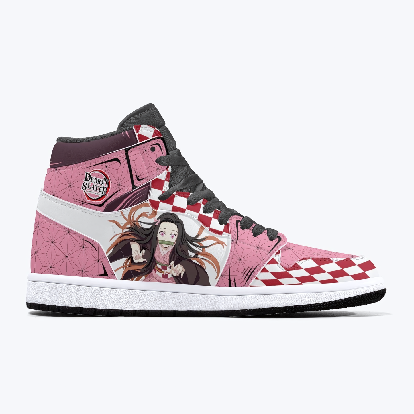 Demon Slayer Nezuko Air Jordan 1 High Sneakers