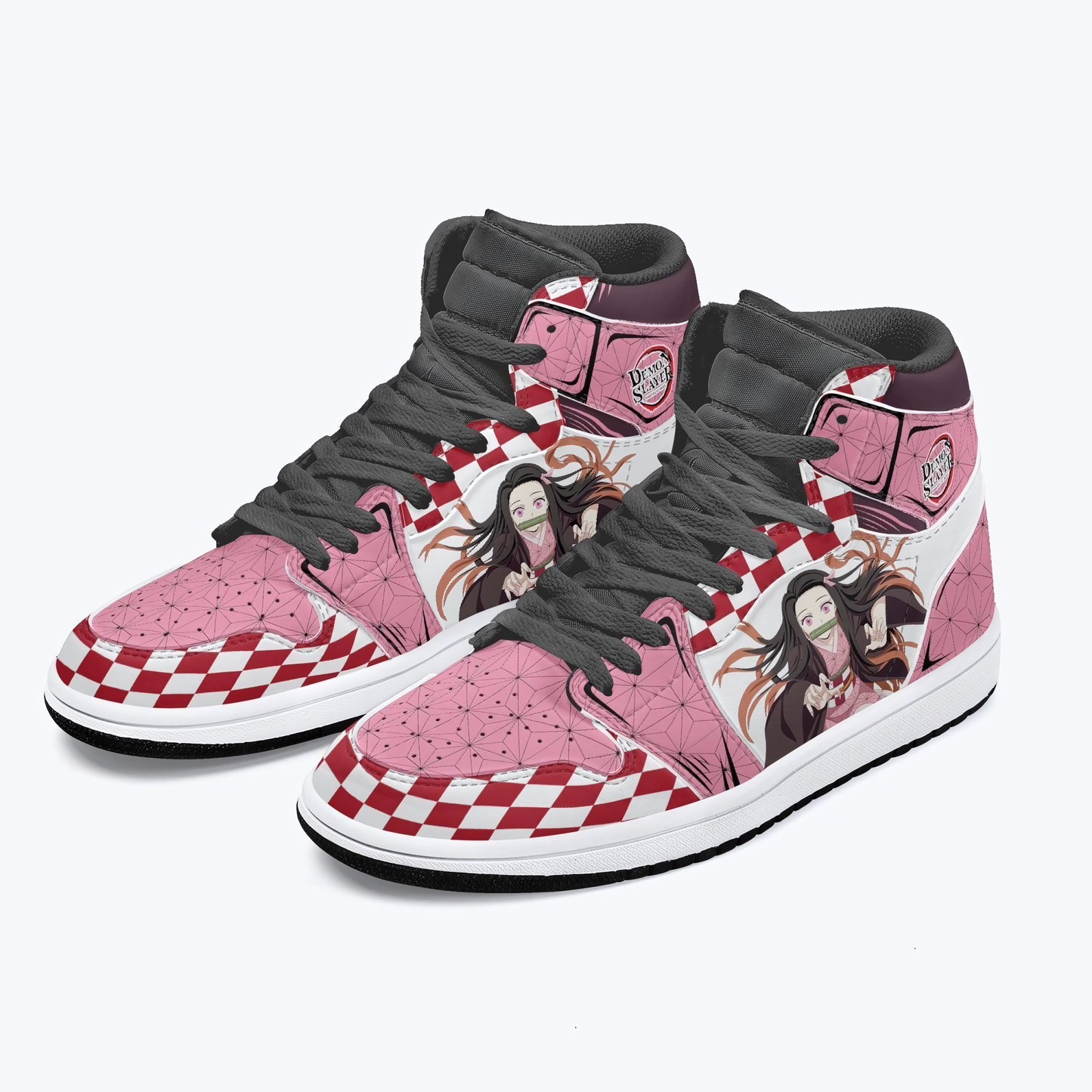 Demon Slayer Nezuko Air Jordan 1 High Sneakers